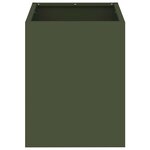 vidaXL Cache-pot de jardin Vert olive 32 x 32 x 40 cm