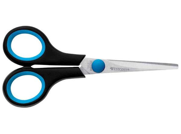 Ciseaux Easy Grip, longueur: 130 mm, pour gauchers WESTCOTT