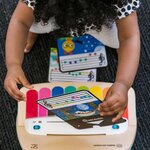 HAPE Baby Einstein Piano magic touch - Jouet d'éveil musical en bois tactile et électronique