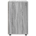 vidaXL Armoire de rangement Gris Sonoma 60 x 48 x 81 cm
