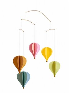 Flensted  Ballons 5 Dawn  Mobile décoratif