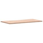 vidaXL Dessus de bureau 110x(50-55)x2 5 cm bois massif de hêtre