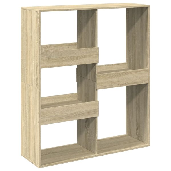 vidaXL Bibliothèque/Séparateur de pièce chêne sonoma 100x33x115 cm