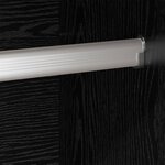 vidaXL Garde-robe 2 Pièces Chêne noir 50 x 50 x 200 cm Bois d'ingénierie