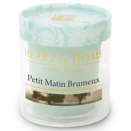 Petite bougie heart and home matin brumeux