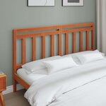 vidaXL Tête de lit avec tête de lit Cire marron 185 5 x 100 cm
