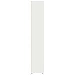 vidaXL Armoires à CD 2 Pièces Blanc 21x16x93 5 cm Aggloméré