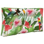 vidaXL Coussin de canapé d'extérieur 3 Pièces coloré Polyester