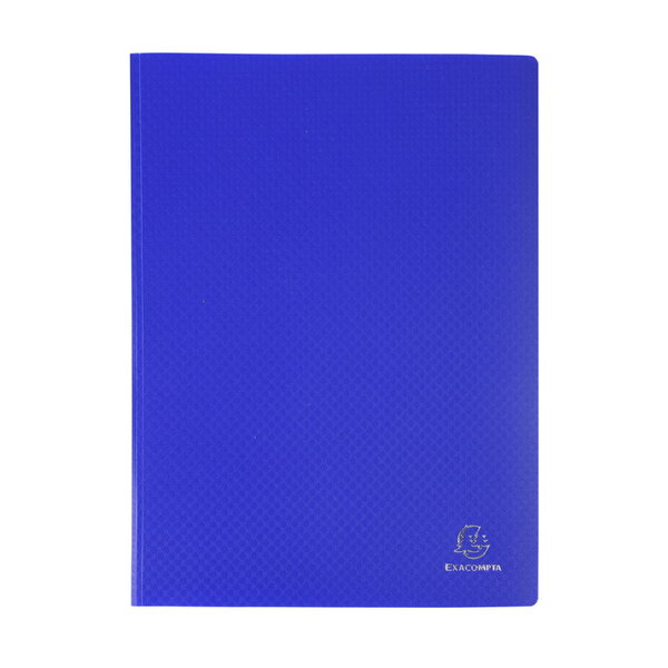 Protège-documents Polypropylène Souple 24 x 32 cm* - 100 vues  - Bleu