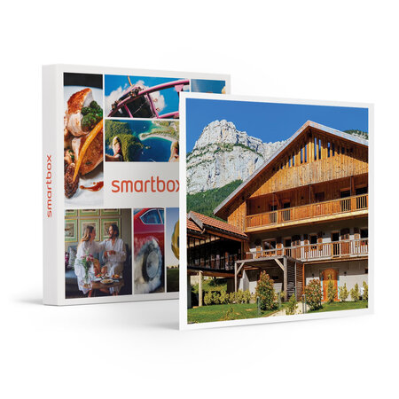 SMARTBOX - Coffret Cadeau 3 jours relaxants en chalet avec pause spa près d'Annecy -  Séjour