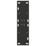 vidaXL Pieds de table à manger en forme de A 2 pièces noir 50 x (72-73) cm acier