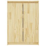 vidaXL Buffet 60x36x84 cm bois de pin massif