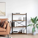 vidaXL Bibliothèque Bois ancien 80 x 30 x 118 cm Bois d'ingénierie