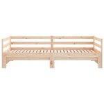 vidaXL Lit coulissant sans matelas 90x190 cm