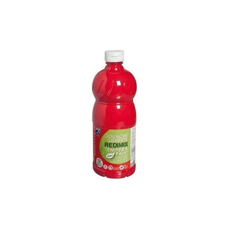 Gouache liquide 1.000 ml, rouge carmin LEFRANC BOURGEOIS
