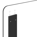 vidaXL Tête de lit avec tête de lit Chêne noir 75 cm Bois d'ingénierie