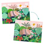 Djeco DJ08968 - Peinture 3D Forêt tropicale