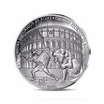UNESCO - LE COLISÉE  CENTRE HISTORIQUE DE ROME  LES BIENS DU SAINT-SIÈGE Monnaie de 10€ Argent