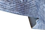 Tapis de salon FISUN 120 x 180 cm - Bleu