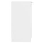 vidaXL Armoire à chaussures Blanc 30x35x70 cm Bois d'ingénierie