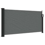 vidaXL Store latéral rétractable Anthracite 100 x 500 cm