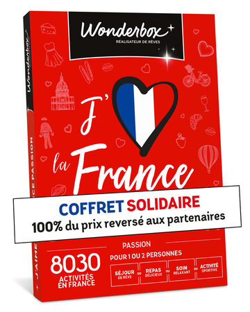 Coffret cadeau - WONDERBOX - J'aime la France Passion