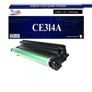 T3AZUR - Kit Tambour  compatible avec Canon 029 (4371B002) pour Canon LBP7010C  LBP7018C