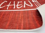Tapis de cuisine KITCHEN 90 x 130 cm - Rouge