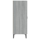 vidaXL Buffet sonoma gris 69 5x34x90 cm bois d'ingénierie