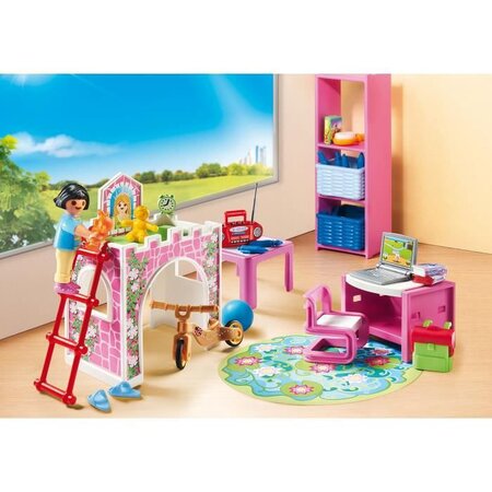 Playmobil 9270 - la maison moderne - chambre d'enfant - La Poste