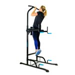 Barre de traction sur pied multifonction ajustable olympe chaise romaine musculation complète