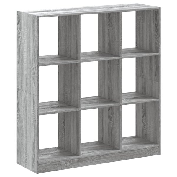 vidaXL Bibliothèque sonoma gris 102x32x108 cm bois d'ingénierie