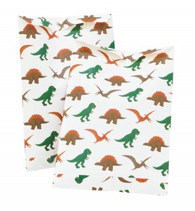 Pochettes papier Dino x 8Pièces