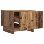 vidaXL Table basse Bois ancien 49 x 50 x 40 cm Bois d'ingénierie