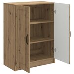 vidaXL Buffet Chêne artisanal 66 x 34 5 x 87 cm Bois d'ingénierie