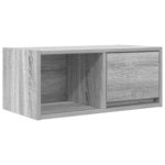 vidaXL Meubles TV 2 Pièces sonoma gris 60x31x25 5 cm bois d'ingénierie