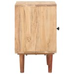 vidaXL Table de chevet 40x30x50 cm Bois d'acacia massif