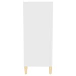 vidaXL Buffet Blanc 57x35x90 cm Aggloméré