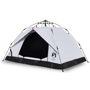 vidaXL Tente de camping à dôme 3 personnes libération rapide