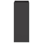 vidaXL Jardinière noir 32x29x75 cm acier