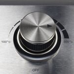 Plancha électrique inox 2800W - Plaque amovible en inox - Thermostat ajustable