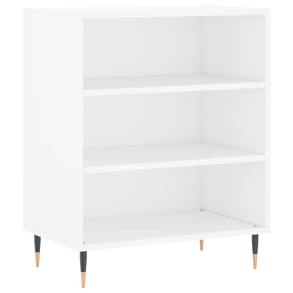 vidaXL Buffet blanc 57x35x70 cm bois d’ingénierie