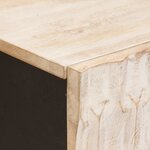 vidaXL Buffet avec tiroir Finition Lavage Blanc 40 x 33 x 75 cm