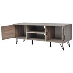 vidaXL Meuble TV 120x40x45 cm Gris