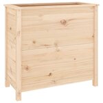 vidaXL Jardinière 82 5x40x78 cm bois de pin massif