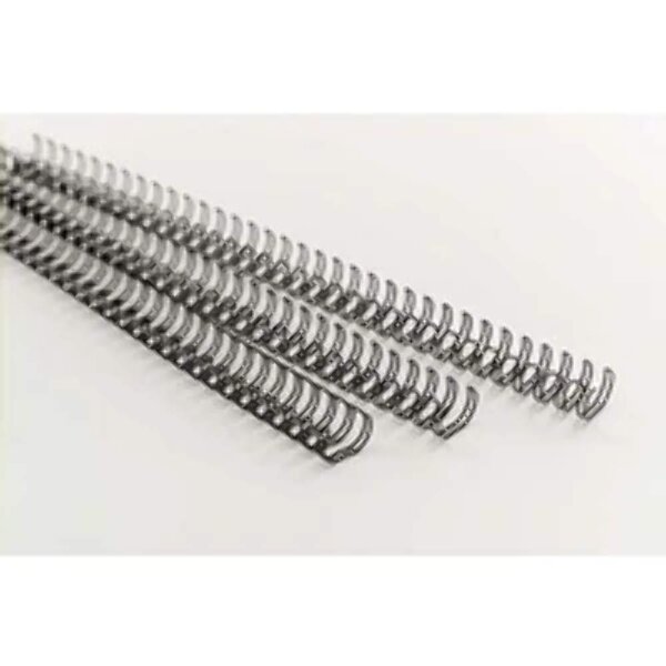 Lot de 100 Peignes métalliques MultiBind format A4 capacité 70 feuilles 8mm noir GBC