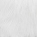 vidaXL Tabouret Blanc Bois de teck massif