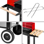 Tectake Barbecue charbon chariot