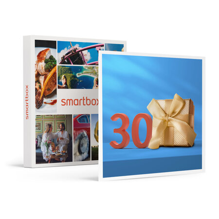 SMARTBOX - Coffret Cadeau Joyeux anniversaire ! Pour homme 30 ans -  Multi-thèmes