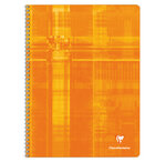 Cahier reliure intégrale 24x32 100p Q.5x5 coloris aléatoires CLAIREFONTAINE